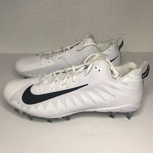 Nike Alpha Menace Pro Low TD WD PF White Cleats